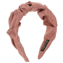 2Stk Breites Haarband Geflochten Pink Damenmodisch Komfortabel