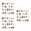 72Stk Rohstein Sammlung - Physik Modell Für Schule 9