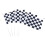 72Stk Rennflaggen Hand Polyester Partydeko 2