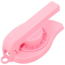 3St Dumpling Wrapper Mold Duo Met Ergonomische Hendel Roze Plastic