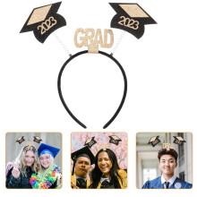 10Stk Graduation Haarband Mit Abschlussmütze, Bunt, Leicht Und Bequem