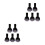 10Stk Kleine Schwarze Sprühflasche 8