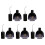 10Stk Kleine Schwarze Sprühflasche 2
