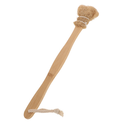 4Ud Cepillos De Loofah Para Té Con Mango De Madera Khaki Para Cocina 2