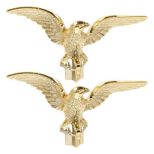 10Stk Goldene Adler Fahnenkopf Robust Für Außenbereich