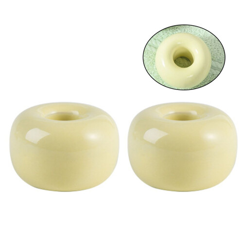 4Ud Base Para Cepillos De Cerámica Amarillo Claro 1