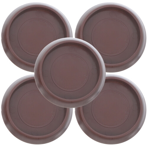 15Ud Antideslizantes De Plástico Marrón Para De Muebles 2