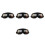 4Ud Gafas Vintage Ud Multiuso Protección Unisex 8
