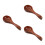 3Ud Cucharas De Madera Resistentes Para Café, Té Y Polvo De Leche 5