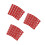 150Ud Roja, Adhesiva Para Esmalte Sin Derrames 4