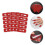 150Ud Roja, Adhesiva Para Esmalte Sin Derrames 11