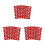 150Ud Roja, Adhesiva Para Esmalte Sin Derrames 6