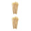 200Ud Varillas Decorativas De Bambú Beige Para Faroles DIY 7