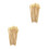 200Ud Varillas Decorativas De Bambú Beige Para Faroles DIY 2
