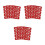 150Ud Roja, Adhesiva Para Esmalte Sin Derrames 9