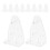 60Ud Plásticos Transparentes Para Soporte Estable 1