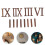 48Ud Kit DIY Números De Pared En Madera Con Numeración 11