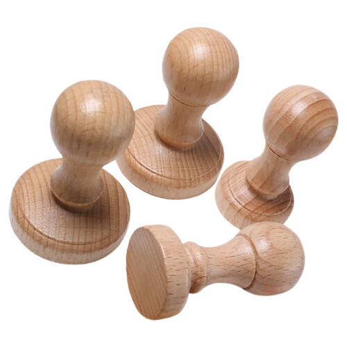 8Ud Mangos De Sello De Madera Versátiles Para Proyectos Creativos 2