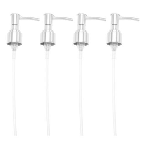 4Ud Accesorios Botella Plata Cabezal Bomba Y Duradero
