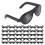 600Ud Mini Gafas Negras De Plástico Para Muñecas Uso En DIY Y 3