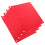 16Pièces Drapeaux En PVC Rouge Pour Avertissement 2