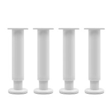 4 Stück Möbelstützbeine, einfache Installation,-18 bis 30 cm