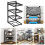 Multifunction Cookware Organizers Shelf Adjustable-2 Tiers 3