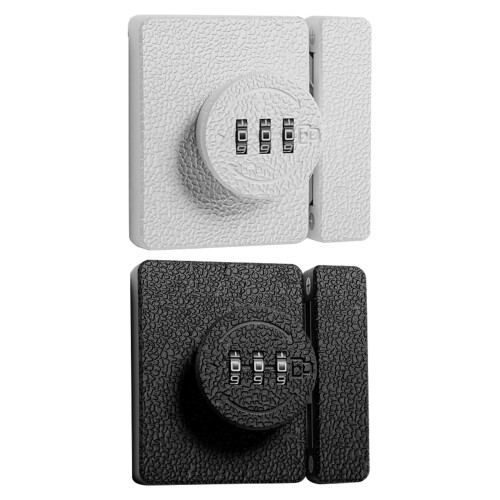 Veilig kastslot Keyless Gloeiende combinatie, geen-Wit 1