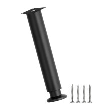 Pieds de meubles réglables de 30 à 31 cm, Support de Table-Noir