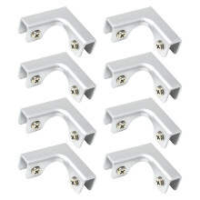 8pcs Aluminum Corner Tile Joiners Tile clip Glass-10 to 12 mm