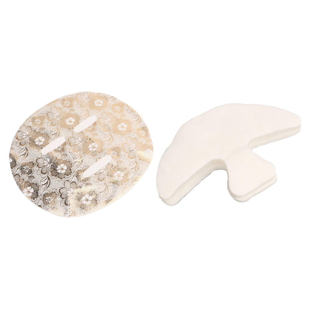 50pcs Soft Disposable Facial Mask & 100pcs T Zone Mask Paper Sheets for Skin Care