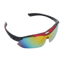 Outdoor Cycling Glasses Polarized Mountain Bike Sunglasses Middle Red