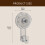 Multipurpose Bathroom Wall Suction Hook-transparent orange 2