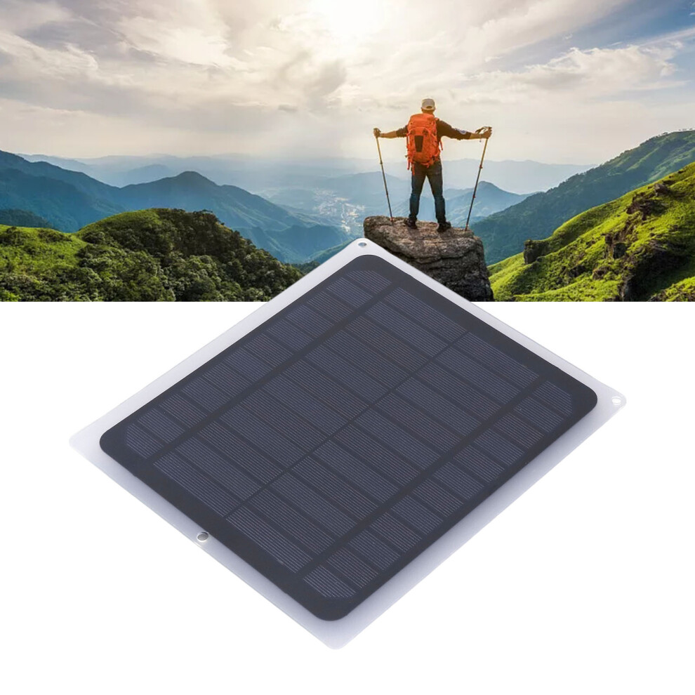 12V 10W Waterproof Monocrystalline Solar Panel Charger For Phone & Fan 5051370641923