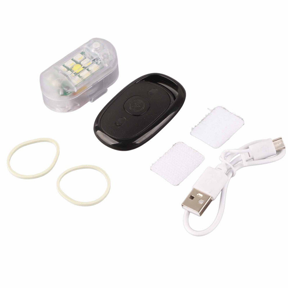 7 Colors Led Aircraft Strobe Rechargeable 3.7V 350Mah Light 7901370641745