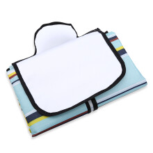 Waterproof Outdoor Blanket Extra Large, Sandproof Foldable Beach Mat With 3-Layer Comfortable Structure, Lightweight Portable Picnic Mat For Camping