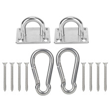 Stainless Steel Heavy Duty Carabiner Clips For Outdoor Camping, Versatile Binding Rust Free Spring Snap Hook, Smooth Surface Quick Connect Safe To Use