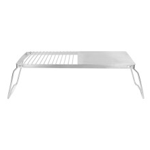 Portable Stainless Steel BBQ Grid 16x18x44cm with Storage Bag