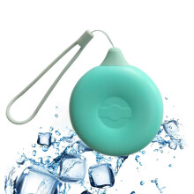 Cooling Case, Bio-Based PCM Thermostat Material Retainer Case, Compact and Portable Cooling Solution with Hanging Hole Design for Safe Skin-Friendly S