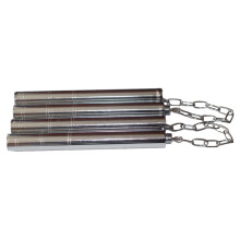 Nunchakus de espuma para treinamento de artes marciais, com núcleo de espuma macia e estrutura leve de borracha, corrente de aço e sistema de