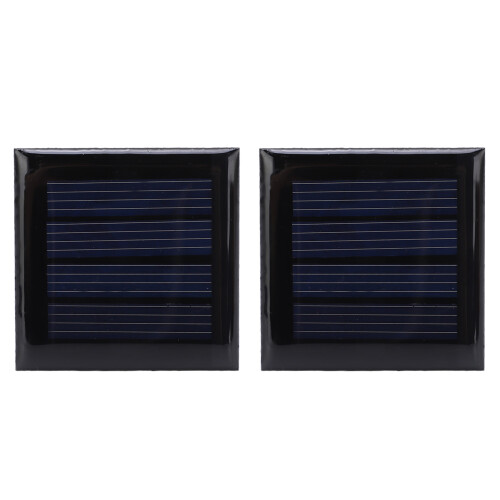 Compact And Stylish Mini Solar Panel For Science Projects And Electronic Applications, Polycrystalline 2V Power Cell With 210Ma Working Current, Porta