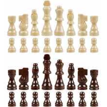 Jeu d'échecs professionnel, pièces d'échecs artisanales de qualité tournoi, pièces en bois pour des mouvements fluides et une grande