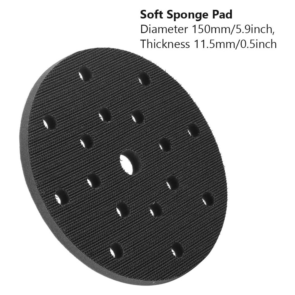 Soft Sponge Interface Sanding Pad, Customizable Cushion Pads For Various Needs And Requirements, Easy Installation And Noise Reduction For 9169997209009