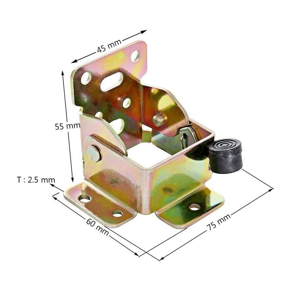 Folding Stand For Table Bed And Mechanism Furniture, Galvanized Metal Iron Retractable Table Leg Workbench Shelf Stand, Lengthen Your Furniture Legs 9169997209023