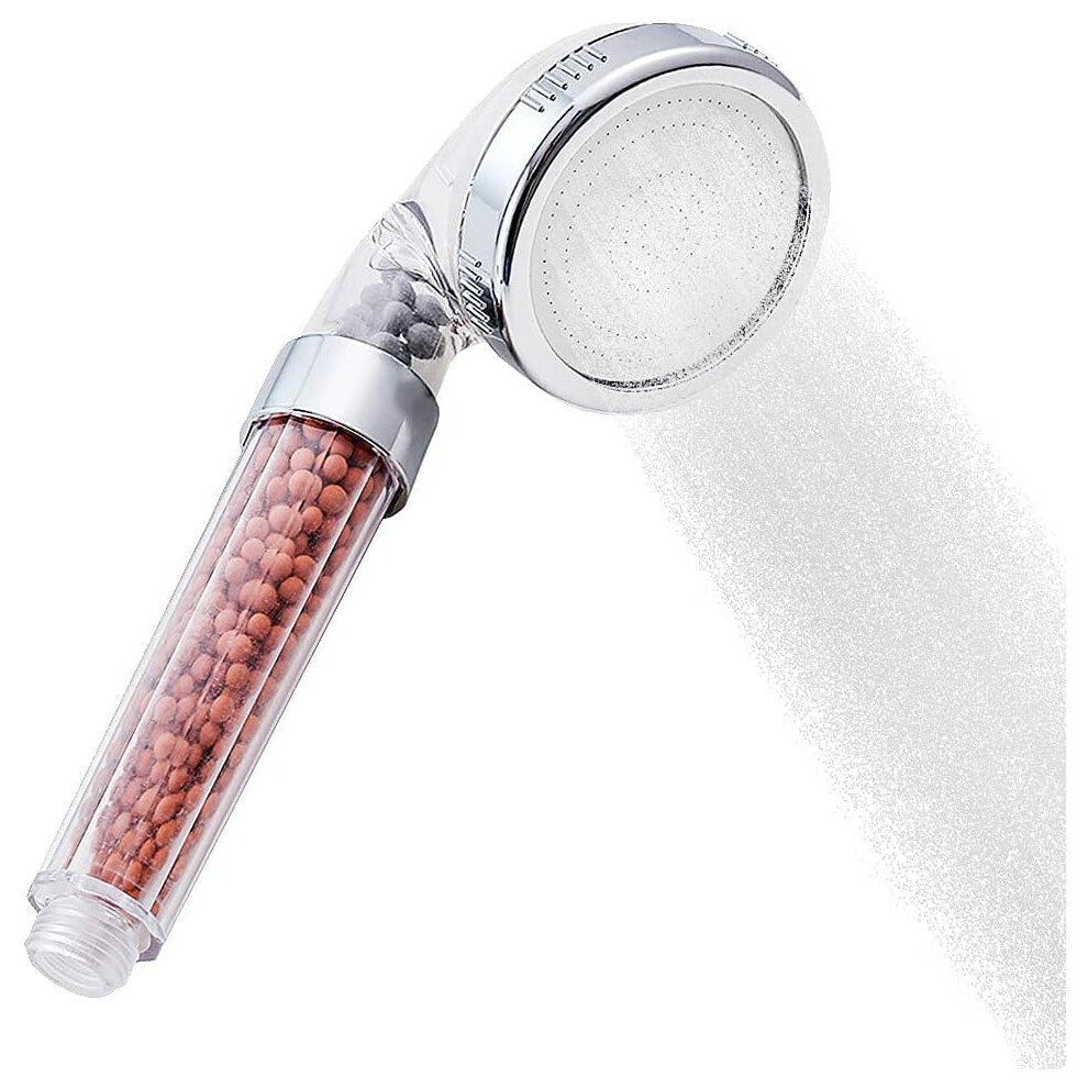Spray Modes Softener Showerhead, Easy Installation Ensures Hassle-Free Setup, High Pressure For A Thoroughly Invigorating Shower 9340258620843
