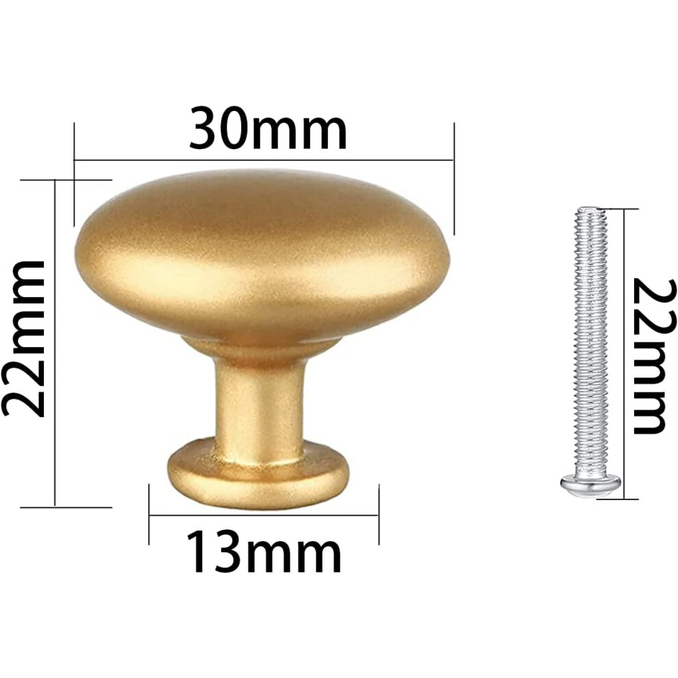 Elegant Cabinet Accents, Solid Zinc Alloy Gold Finish Cupboard Drawer Knobs Anti-Rust Anti-Corrosion For Kitchen Bathroom Closet Dresser Cabinets, 9169997209450