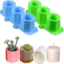 Molds For Diy Projects, Flower Pot Silicone Mold For Concrete Moulds, Reusable Ice Shot Glass Molds, Safe Food Grade Silicone, Widely Used In Crafting