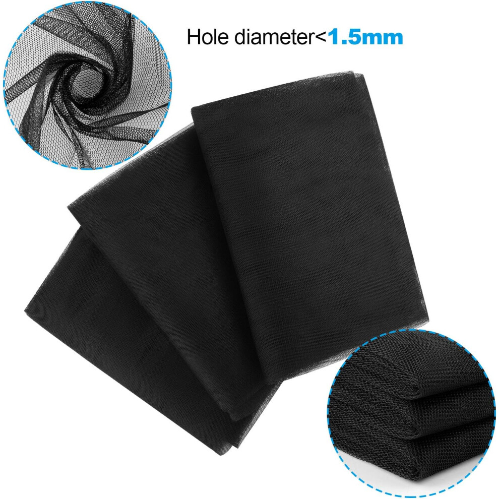 Optimal Design Fiberglass Window Screen Mesh, Easy Installation & Wide Range Of Applications For Door, Patio, Porch Windows, Self-Adhesive 9169997209788