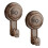 2pcs Multifunction Suction Cup Hook Kitchen-transparent orange 1