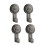 Bathroom Hook with Suction Cup Heavy Duty-Transparent gray 1